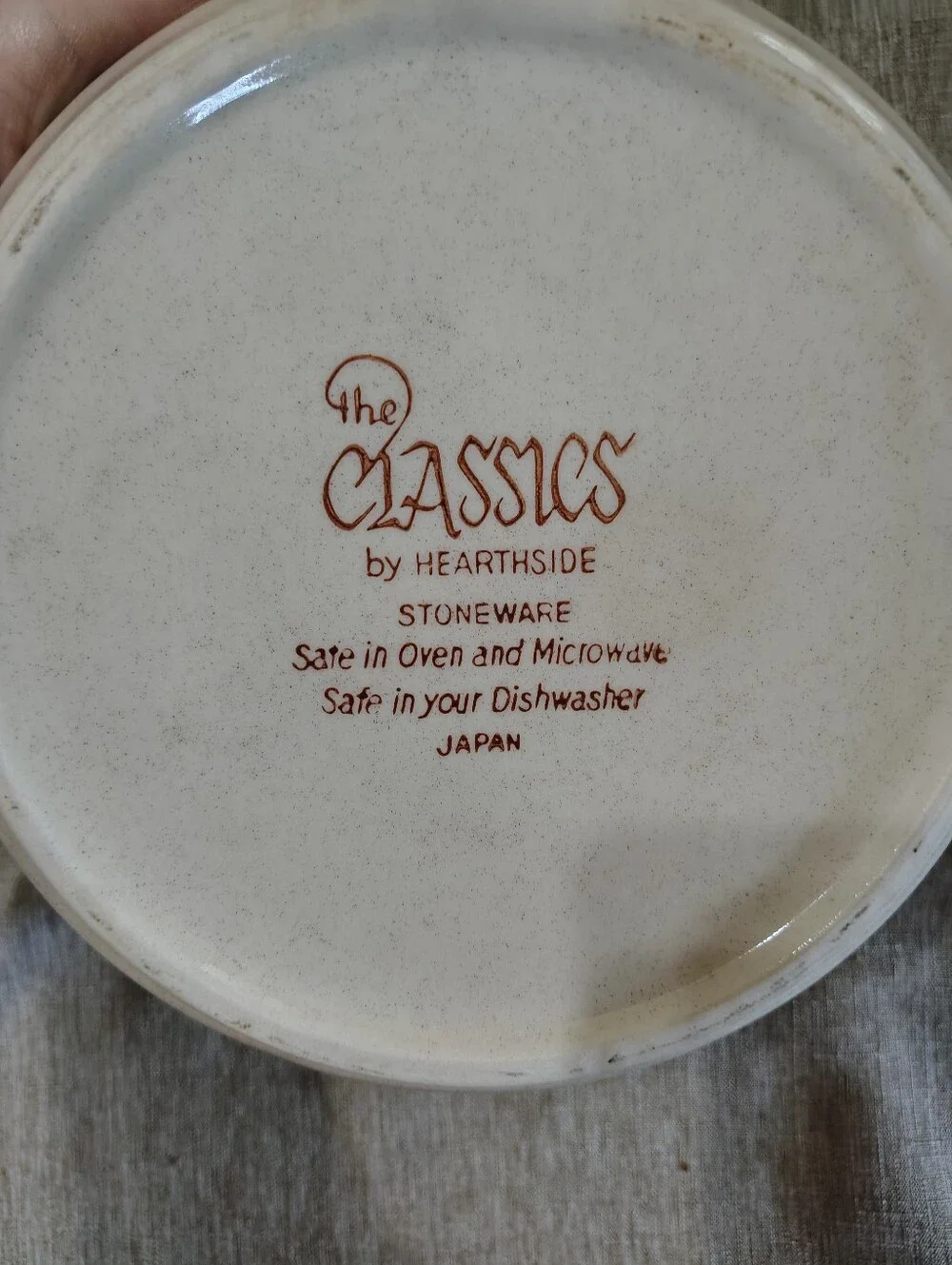 The Classics 1970s Hearthside Stoneware Covered Vegetable Crock